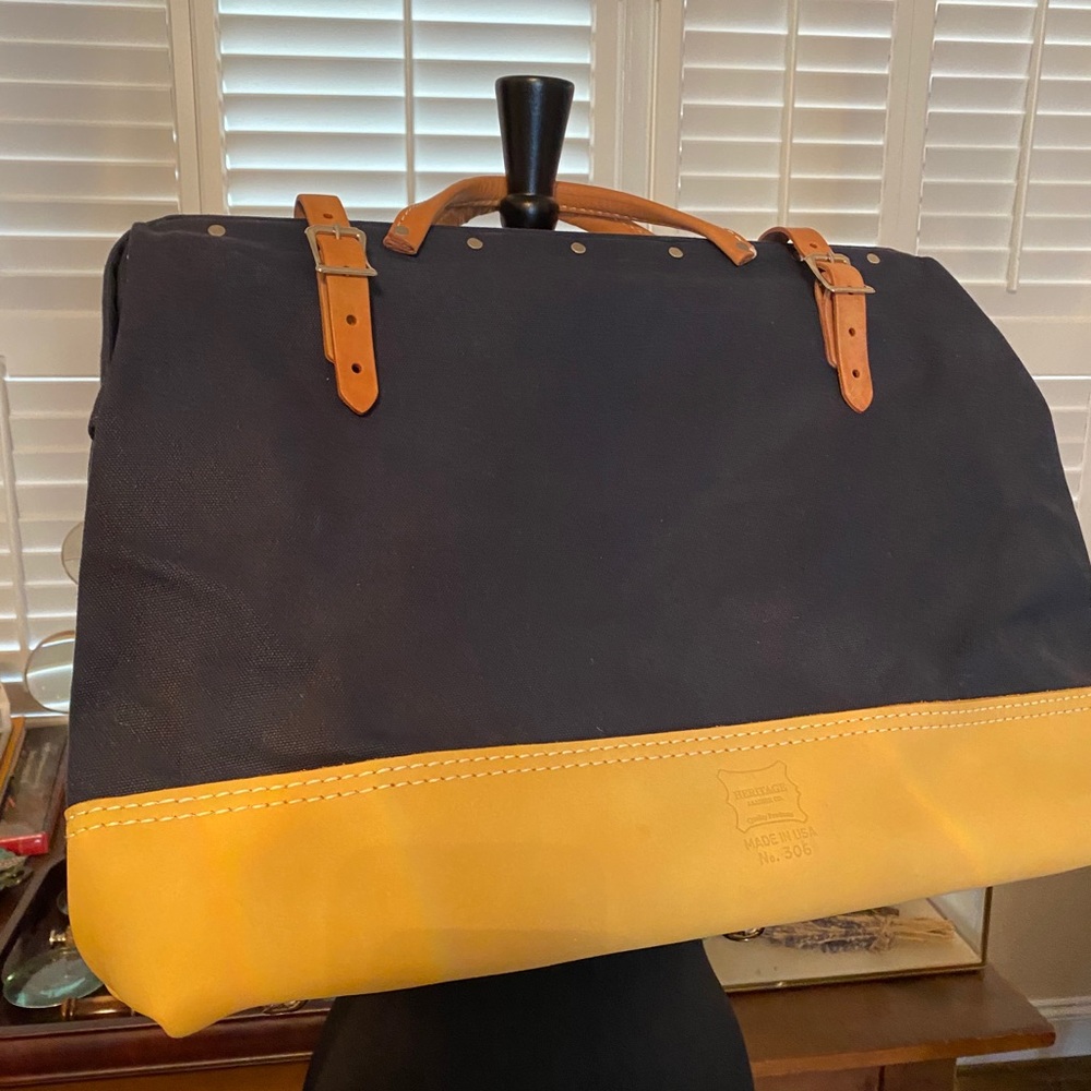 Heritage Bag made in USA Classic Canvas Bag - Picture 3 of 11